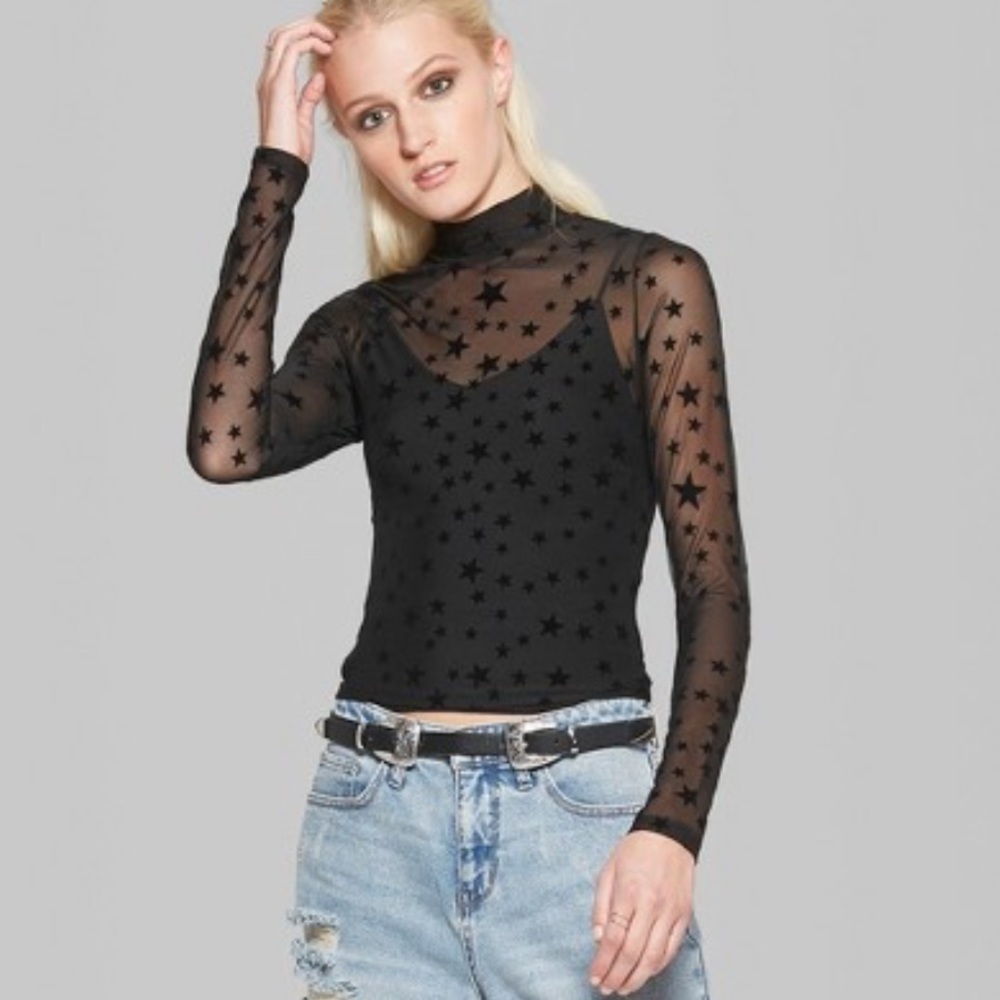 Mesh star top